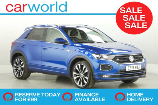 A null VOLKSWAGEN T-ROC 1.6 TDI R-Line SUV 5dr Diesel Manual Euro 6 (s/s) (115 ps)