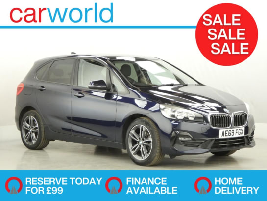 A 2019 BMW 2 SERIES 218I SPORT ACTIVE TOURER