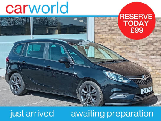 A null VAUXHALL ZAFIRA TOURER 2.0 CDTi SRi MPV 5dr Diesel Manual Euro 6 (s/s) (170 ps)