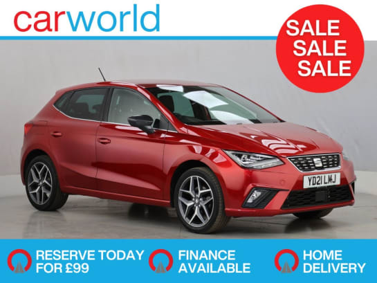 A null SEAT IBIZA 1.0 TSI XCELLENCE Hatchback 5dr Petrol Manual Euro 6 (s/s) (110 ps)