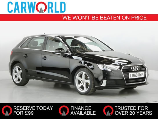 A null AUDI A3 1.0 TFSI 30 Sport Sportback 5dr Petrol Manual Euro 6 (s/s) (116 ps)