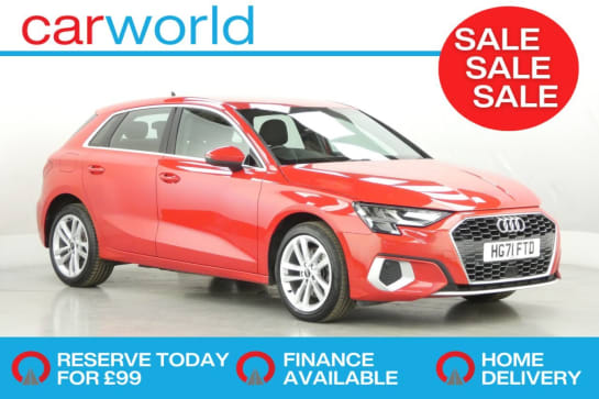 A null AUDI A3 1.4 TFSIe 40 Sport Sportback 5dr Petrol Plug-in Hybrid S Tronic Euro 6 (s/s