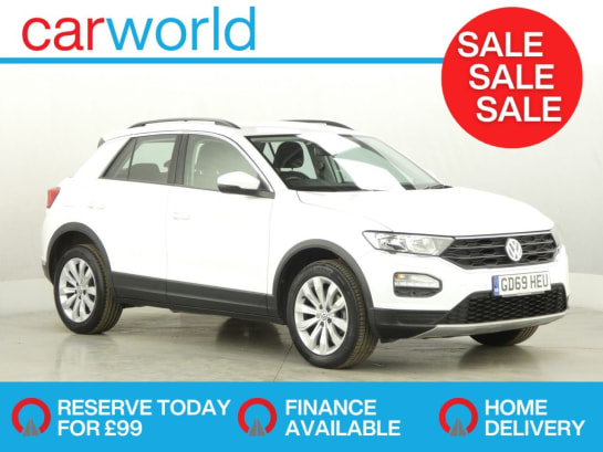A null VOLKSWAGEN T-ROC 1.0 TSI GPF SE SUV 5dr Petrol Manual Euro 6 (s/s) (115 ps)