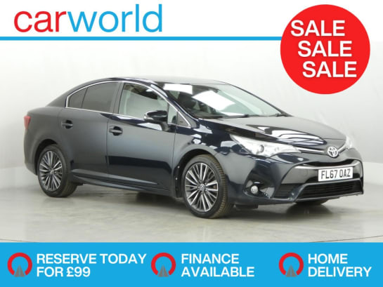 A null TOYOTA AVENSIS 2.0 D-4D Design Saloon 4dr Diesel Manual Euro 6 (s/s) (143 ps)