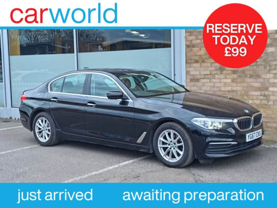 A null BMW 5 SERIES 2.0 520d SE Saloon 4dr Diesel Auto Euro 6 (s/s) (190 ps)