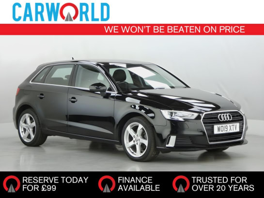A null AUDI A3 1.0 TFSI 30 Sport Sportback 5dr Petrol Manual Euro 6 (s/s) (116 ps)