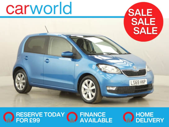 A null SKODA CITIGO 1.0 MPI GreenTech Colour Edition Hatchback 5dr Petrol Manual Euro 6 (s/s) (