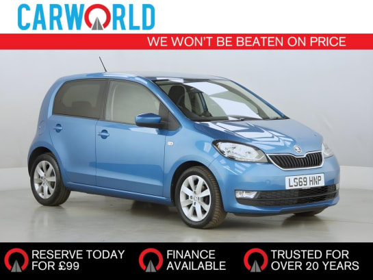 A null SKODA CITIGO 1.0 MPI GreenTech Colour Edition Hatchback 5dr Petrol Manual Euro 6 (s/s) (
