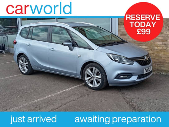 A null VAUXHALL ZAFIRA TOURER 1.4i Turbo SRi Nav MPV 5dr Petrol Manual Euro 6 (140 ps)