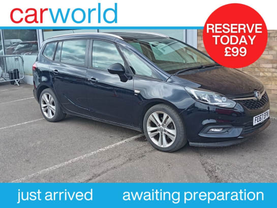 A null VAUXHALL ZAFIRA TOURER 1.4i Turbo SRi Nav MPV 5dr Petrol Manual Euro 6 (140 ps)