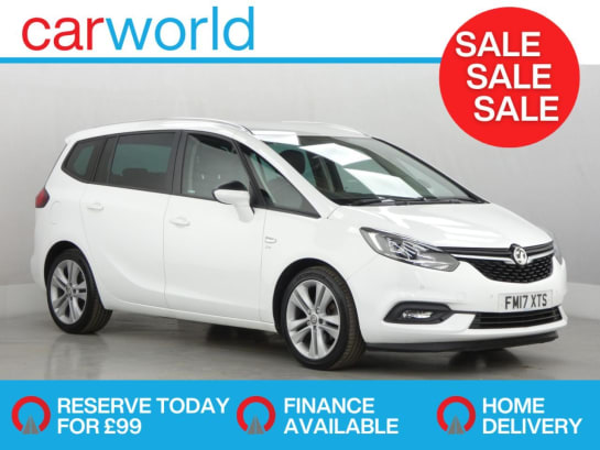 A null VAUXHALL ZAFIRA TOURER 1.4i Turbo SRi Nav MPV 5dr Petrol Manual Euro 6 (140 ps)