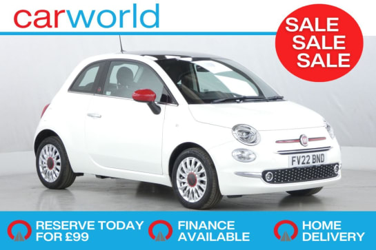 A null FIAT 500 1.0 MHEV RED Hatchback 3dr Petrol Manual Euro 6 (s/s) (70 bhp)
