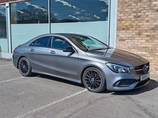 A null MERCEDES-BENZ CLA 2.1 CLA220d AMG Line Night Edition Coupe 4dr Diesel 7G-DCT Euro 6 (s/s) (17