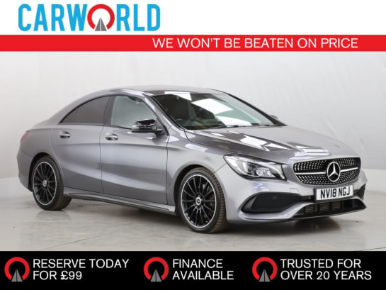 A null MERCEDES-BENZ CLA 2.1 CLA220d AMG Line Night Edition Coupe 4dr Diesel 7G-DCT Euro 6 (s/s) (17