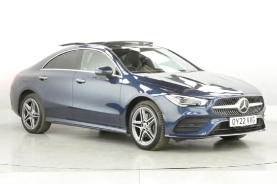 A null MERCEDES-BENZ CLA 1.3 CLA250e 15.6kWh AMG Line (Premium Plus) Coupe 4dr Petrol Plug-in Hybrid