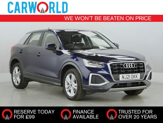 A 2021 AUDI Q2 1.0 TFSI 30 Sport SUV 5dr Petrol Manual Euro 6 (s/s) (110 ps)