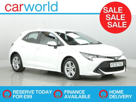 A null TOYOTA COROLLA 1.8 VVT-h Icon Tech Hatchback 5dr Petrol Hybrid CVT Euro 6 (s/s) (122 ps)