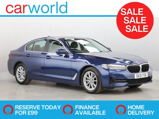 A null BMW 5 SERIES 2.0 520d MHT SE Saloon 4dr Diesel Hybrid Steptronic Euro 6 (s/s) (190 ps)