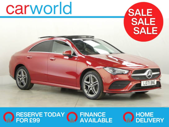 A null MERCEDES-BENZ CLA 1.3 CLA250e 15.6kWh AMG Line (Premium Plus) Coupe 4dr Petrol Plug-in Hybrid