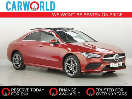 A null MERCEDES-BENZ CLA 1.3 CLA250e 15.6kWh AMG Line (Premium Plus) Coupe 4dr Petrol Plug-in Hybrid