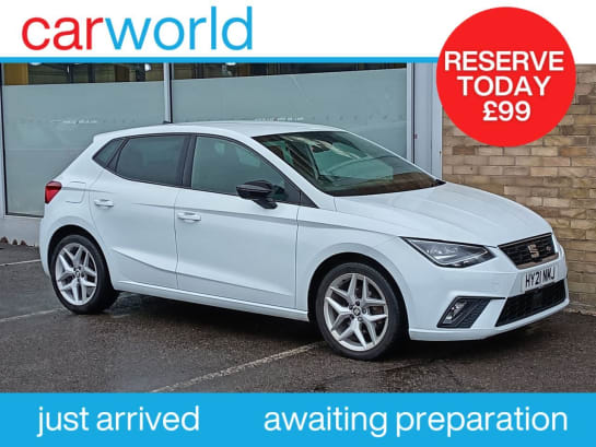 A null SEAT IBIZA 1.0 TSI FR Hatchback 5dr Petrol Manual Euro 6 (s/s) (110 ps)