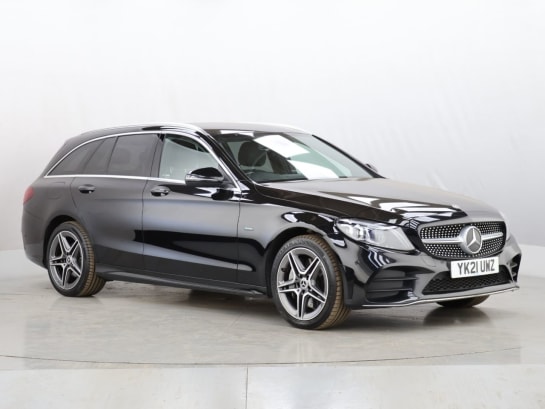 A null MERCEDES-BENZ C CLASS 2.0 C300de 13.5kWh AMG Line Edition Estate 5dr Diesel Plug-in Hybrid G-Tron