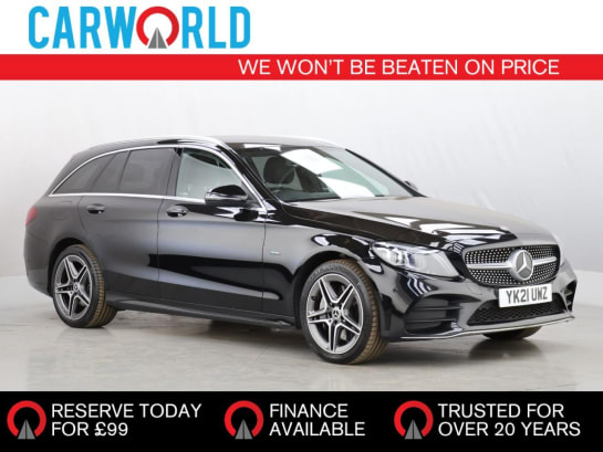 A null MERCEDES-BENZ C CLASS 2.0 C300de 13.5kWh AMG Line Edition Estate 5dr Diesel Plug-in Hybrid G-Tron