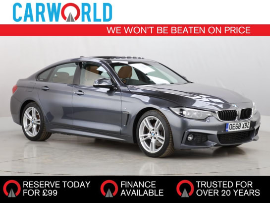 A null BMW 4 SERIES GRAN COUPE 2.0 430i GPF M Sport Hatchback 5dr Petrol Auto Euro 6 (s/s) (252 ps)