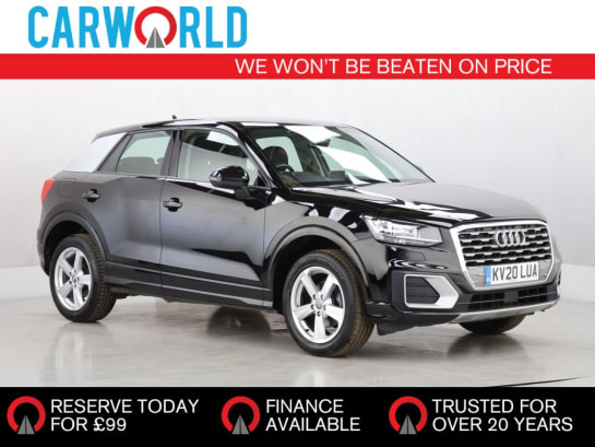 A 2020 AUDI Q2 1.0 TFSI 30 Sport SUV 5dr Petrol Manual Euro 6 (s/s) (116 ps)