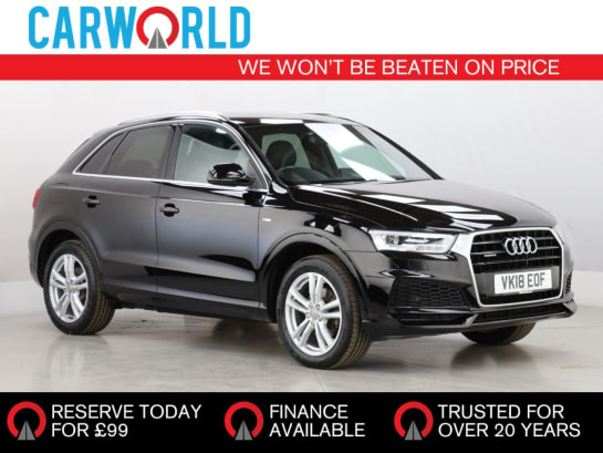 A null AUDI Q3 2.0 TDI S line Edition SUV 5dr Diesel Manual quattro Euro 6 (s/s) (150 ps)