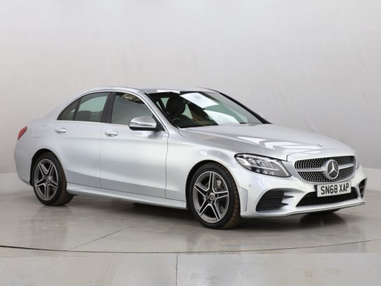 A null MERCEDES-BENZ C CLASS 2.0 C220d AMG Line Saloon 4dr Diesel G-Tronic+ Euro 6 (s/s) (194 ps)