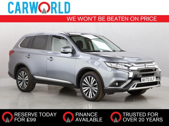 A null MITSUBISHI OUTLANDER 2.0 MIVEC Design SUV 5dr Petrol CVT 4WD Euro 6 (s/s) (150 ps)