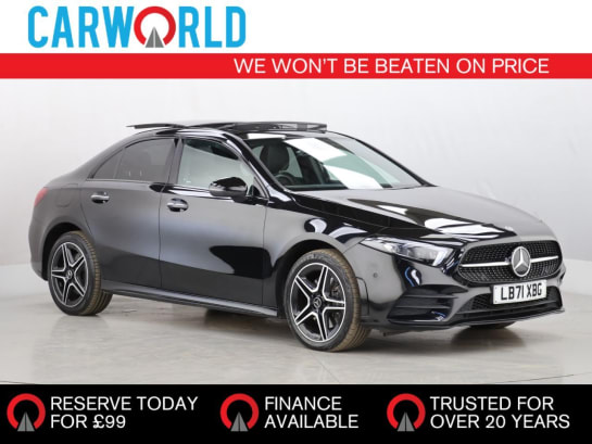 A null MERCEDES-BENZ A CLASS 1.3 A250e 15.6kWh AMG Line Edition (Premium Plus) Saloon 4dr Petrol Plug-in