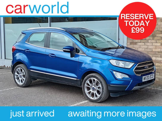 A null FORD ECOSPORT 1.0T EcoBoost GPF Titanium SUV 5dr Petrol Manual Euro 6 (s/s) (125 ps)