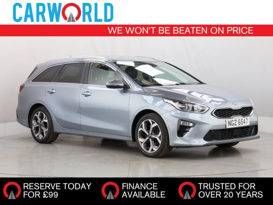 A 2019 KIA CEED 1.0 T-GDi 3 Sportswagon 5dr Petrol Manual Euro 6 (s/s) (118 bhp)