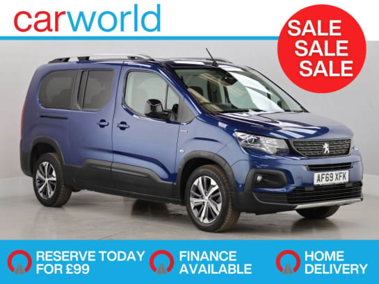 A null PEUGEOT RIFTER 1.5 BlueHDi GT Line Long MPV 5dr Diesel Manual Euro 6 (s/s) (130 ps)