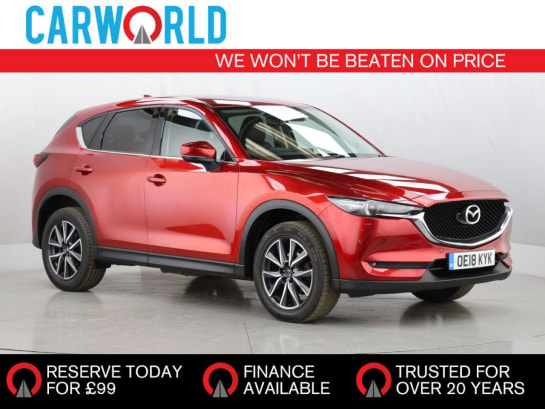A null MAZDA CX-5 2.0 SKYACTIV-G Sport Nav SUV 5dr Petrol Manual Euro 6 (s/s) (165 ps)