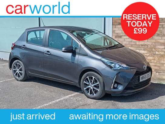A null TOYOTA YARIS 1.5 VVT-h Icon Tech Hatchback 5dr Petrol Hybrid E-CVT Euro 6 (s/s) (100 ps)