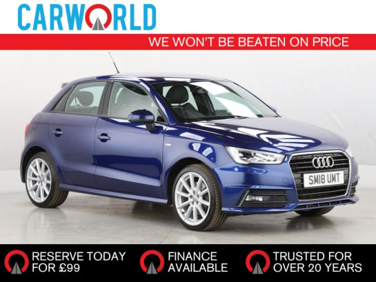 A null AUDI A1 1.4 TFSI S line Sportback 5dr Petrol Manual Euro 6 (s/s) (Nav) (125 ps)