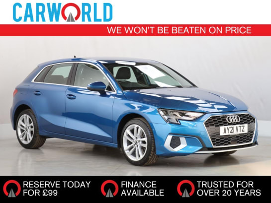 A null AUDI A3 1.5 TFSI 35 Sport Sportback 5dr Petrol Manual Euro 6 (s/s) (150 ps)