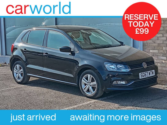 A null VOLKSWAGEN POLO 1.0 Match Edition Hatchback 5dr Petrol Manual Euro 6 (s/s) (60 ps)