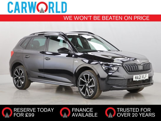 A null SKODA KAMIQ 1.5 TSI ACT Monte Carlo SUV 5dr Petrol DSG Euro 6 (s/s) (150 ps)