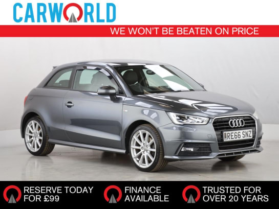 A null AUDI A1 1.4 TFSI S line Hatchback 3dr Petrol Manual Euro 6 (s/s) (125 ps)