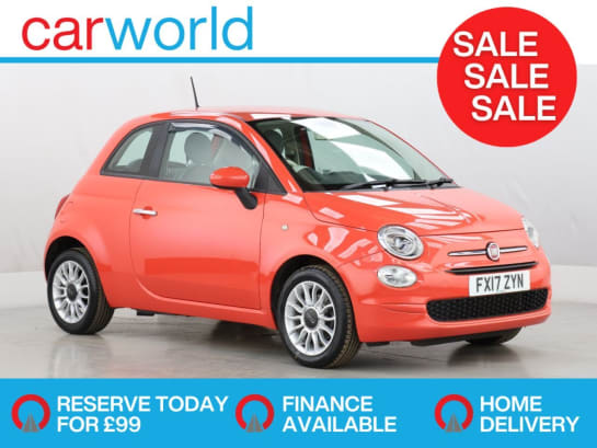 A null FIAT 500 1.2 ECO Pop Star Hatchback 3dr Petrol Manual Euro 6 (s/s) (69 bhp)