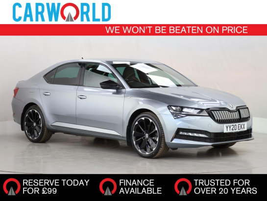 A null SKODA SUPERB 1.4 TSI iV 13kWh SportLine Plus Hatchback 5dr Petrol Plug-in Hybrid DSG Eur