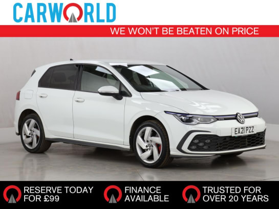 A 2021 VOLKSWAGEN GOLF 1.4 TSI 13kWh GTE Hatchback 5dr Petrol Plug-in Hybrid DSG Euro 6 (s/s) (245