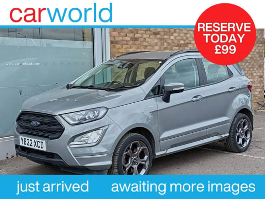 A null FORD ECOSPORT 1.0T EcoBoost GPF ST-Line SUV 5dr Petrol Manual Euro 6 (s/s) (125 ps)
