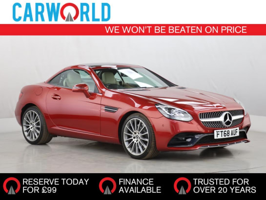 A null MERCEDES-BENZ SLC 1.6 SLC180 GPF AMG Line Convertible 2dr Petrol G-Tronic Euro 6 (s/s) (156 p