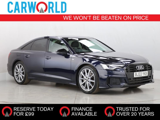 A null AUDI A6 SALOON 2.0 TFSI 40 Black Edition Saloon 4dr Petrol S Tronic Euro 6 (s/s) (204 ps)
