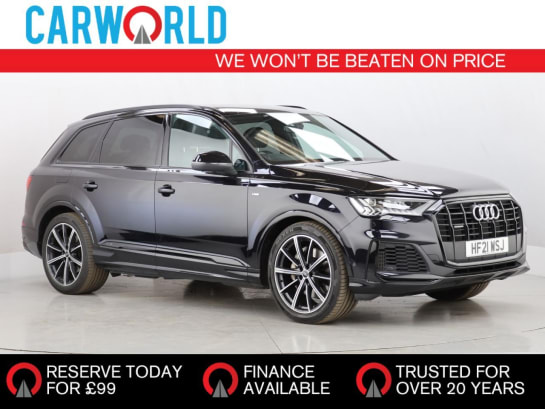 A null AUDI Q7 3.0 TFSI V6 55 Black Edition SUV 5dr Petrol Tiptronic quattro Euro 6 (s/s)